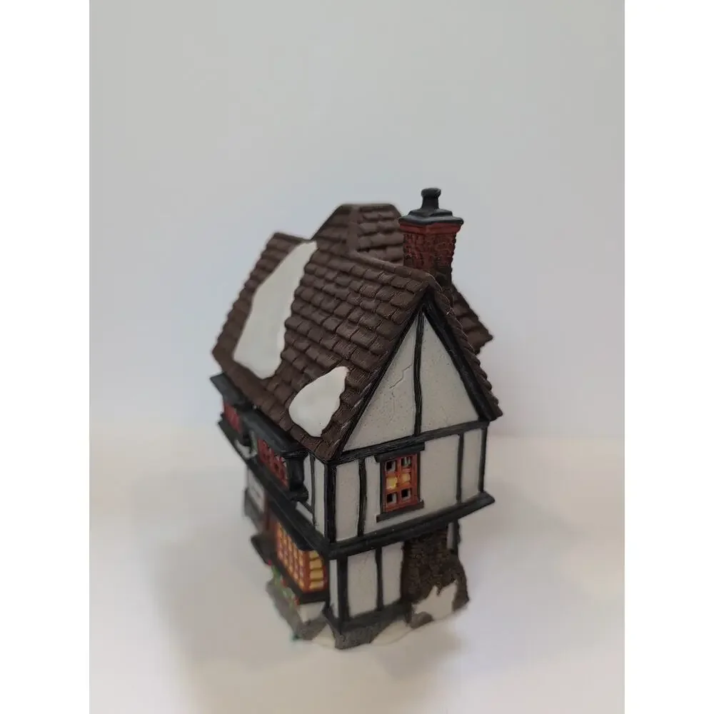 Vintage Dept 56 Dickens Village‎ TUTBURY PRINTER 5568-9 Building Retired
